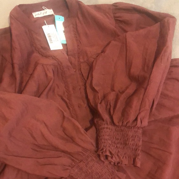 Petal & Pup Brown Mini Dress - Picture 5 of 6